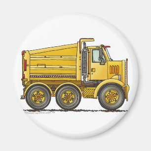 Íman Ímãs em tandem diesel da construção do camião