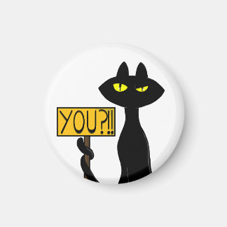 Íman Ímãs engraçados Bad Boogie -O Gato- "Você?!!"