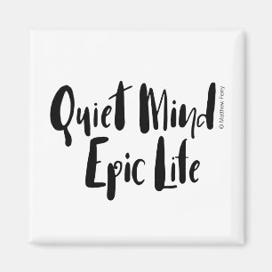 Íman Ímãs épicos da vida da mente quieta