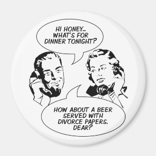 Íman Ímãs feministas retros do humor