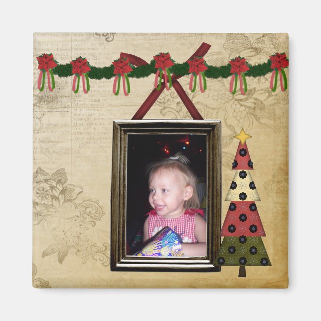 Íman ímãs fotográficos (Frente)