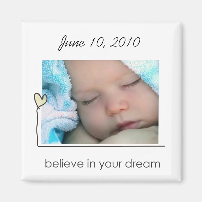 Íman ímãs fotográficos (Frente)