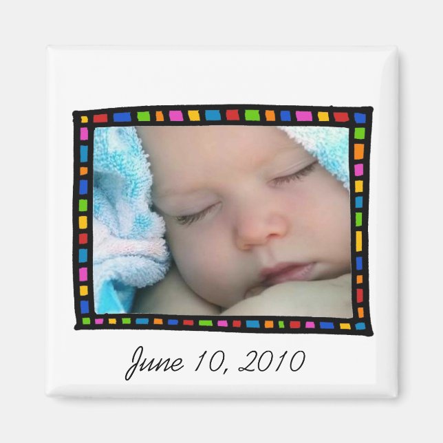 Íman ímãs fotográficos (Frente)