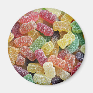 Íman Ímãs gomosos do refrigerador dos doces do açúc
