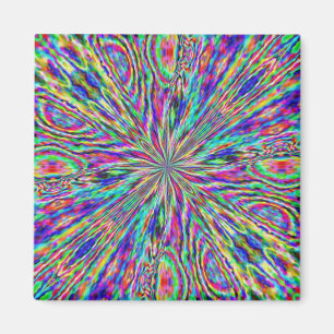 Íman Ímãs Groovy de cristal do refrigerador ou do