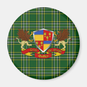 Íman Ímãs irlandeses da brasão do mordomo