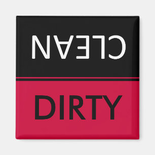 Íman Ímãs limpos sujos da máquina de lavar louça