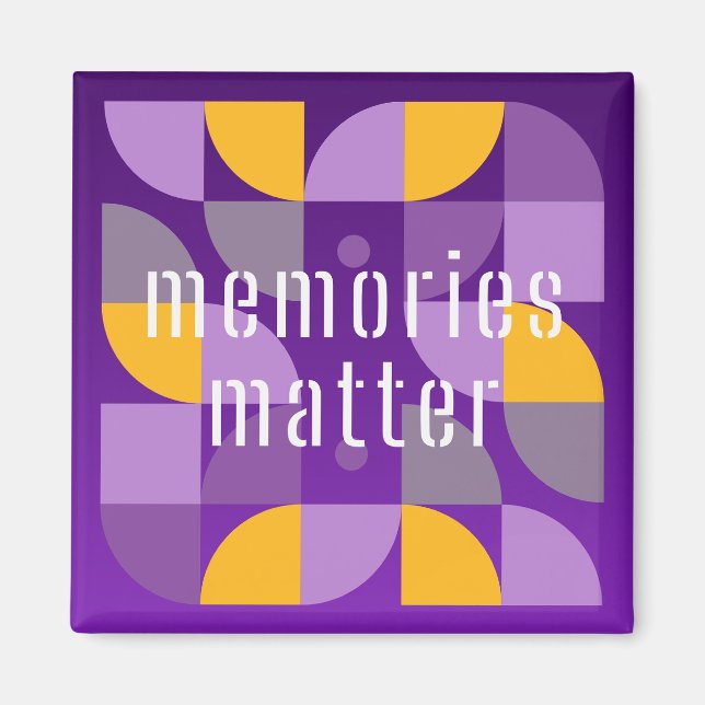Íman Ímãs Memórias Importam (Frente)
