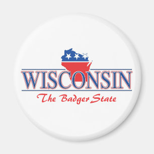 Íman Ímãs patrióticos de Wisconsin