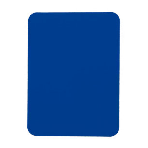 Íman Ímãs Personalizados   Azul Minimalista   Design Fl