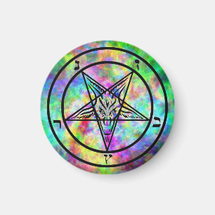 Íman Ímãs psicadélicos de Baphomet