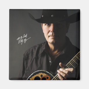 Íman Ímãs Quadrados de Guitarra Cowboy Billy Kay