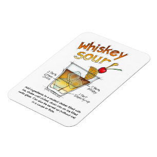 Íman ÍMÃS - RECEITA DE COquetel WHISKEY SOUR & ARTE