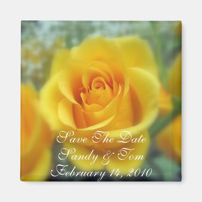 ÍMAN ÍMÃS SALVE A DATA - PERSONALIZE SEU ÍMÃ (Frente)