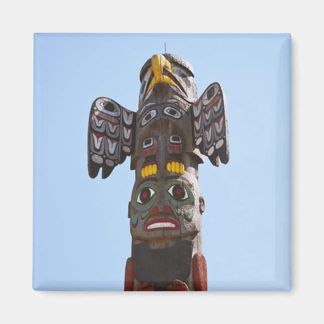 Íman Ímãs Totem Pole (Frente)