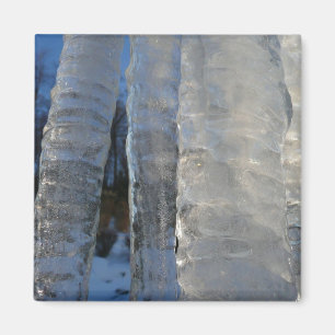 Íman Imcicles Abstrato Blue Winter Photoics