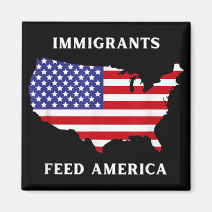 Íman Imigrantes alimentam a América Direitos Liberais p