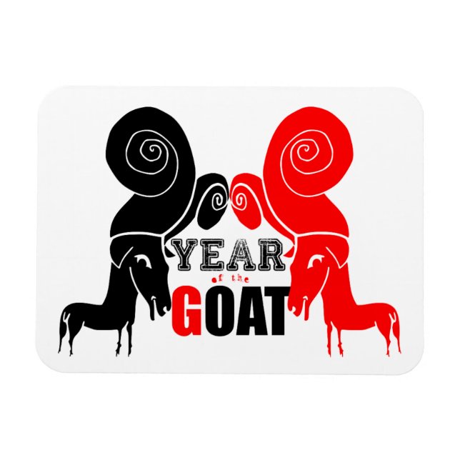 Íman Ímpar Chinês Ano Zodiac Foto Magnet (Horizontal)