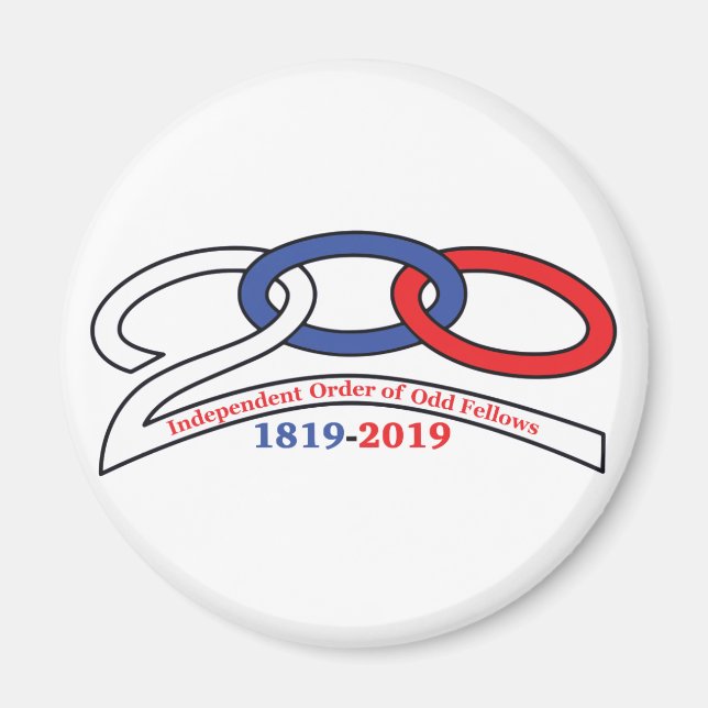 Íman Ímpar Fellows 200 Links Magnet (Frente)