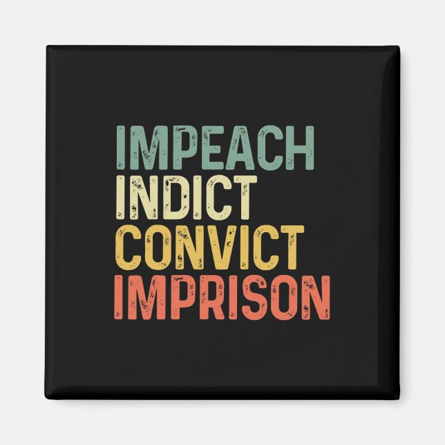 Íman Impeachment Indiciamento Condenar Encarcerar Diver (Frente)