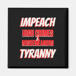 Íman Impeça Trump Crimes Graves Delitos Tirania Imp