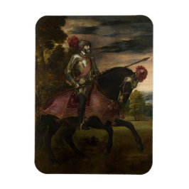 Íman Imperador Charles V em Horseback (por Titian)
