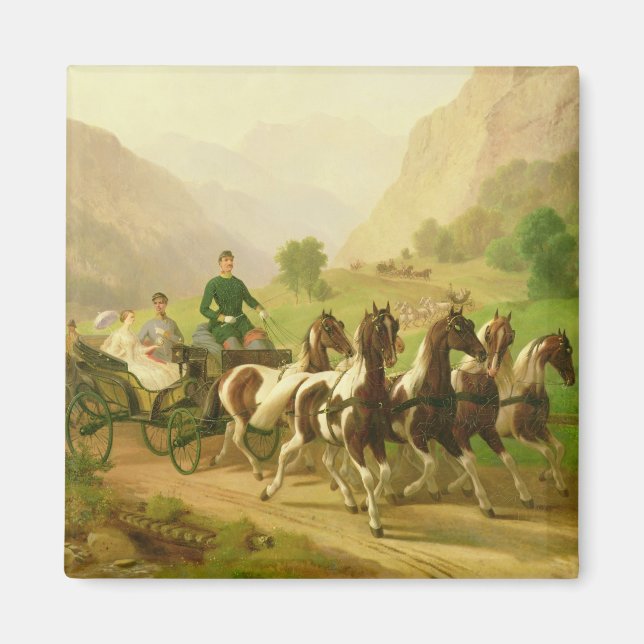 Íman Imperador Franz José I da Áustria (Frente)