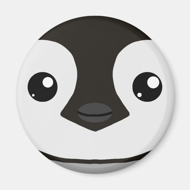 Íman Imperador Pintinho Pinguim (Frente)