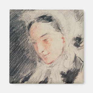 Íman Imperatriz Eugénie (giz preto & vermelho)