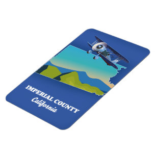 Íman Imperial County viagem map Mug
