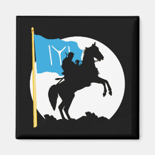 Íman Império otomano Istambul da bandeira de Kayi IYI