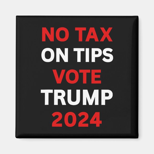 Íman Imposto Sobre Dicas Votem Trump 2024 Devolva A Amé (Frente)