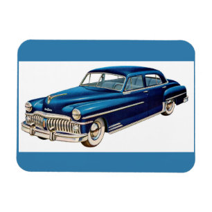 Íman impressão de DeSoto azul 1950