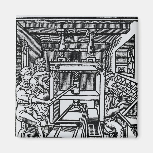 Íman Impressão de impressão (Frente)