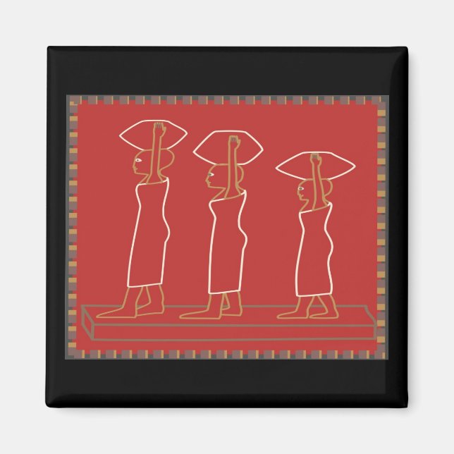 Íman impressão de madeira nº 3 (Frente)