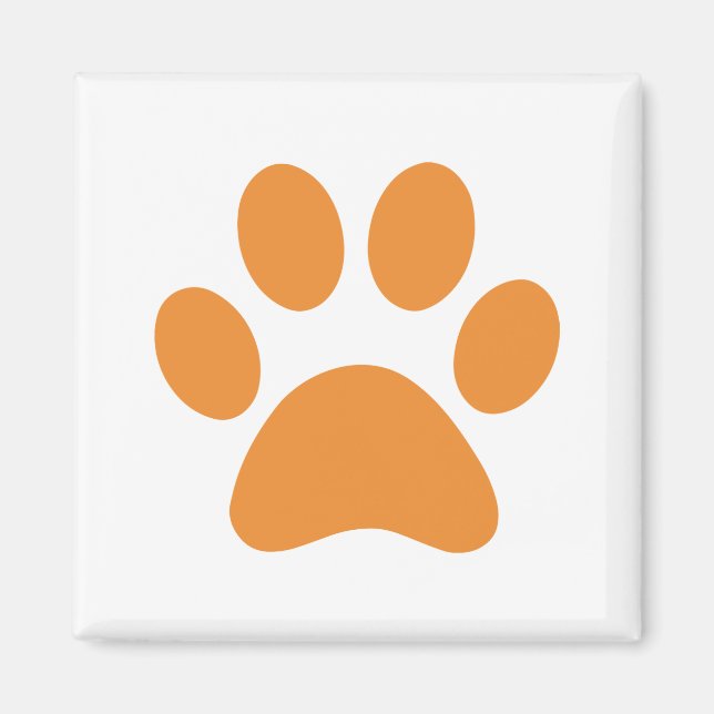 Íman Impressão de Paw (Frente)