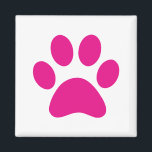 Íman Impressão de Paw<br><div class="desc">Pata,  impressão,  cão,  gato,  animal de estimação,  cachorrinho,  gatinho,  simpatia,  guardar,  lembrar</div>