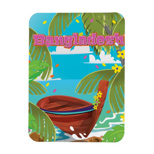 Íman Impressão de poster de viagens de animação de Bang (Vertical)