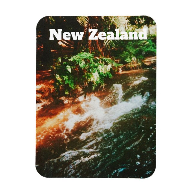 Íman Impressão de viagem da Nova Zelândia  (Vertical)