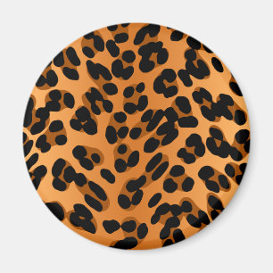Íman Impressão Leopardo