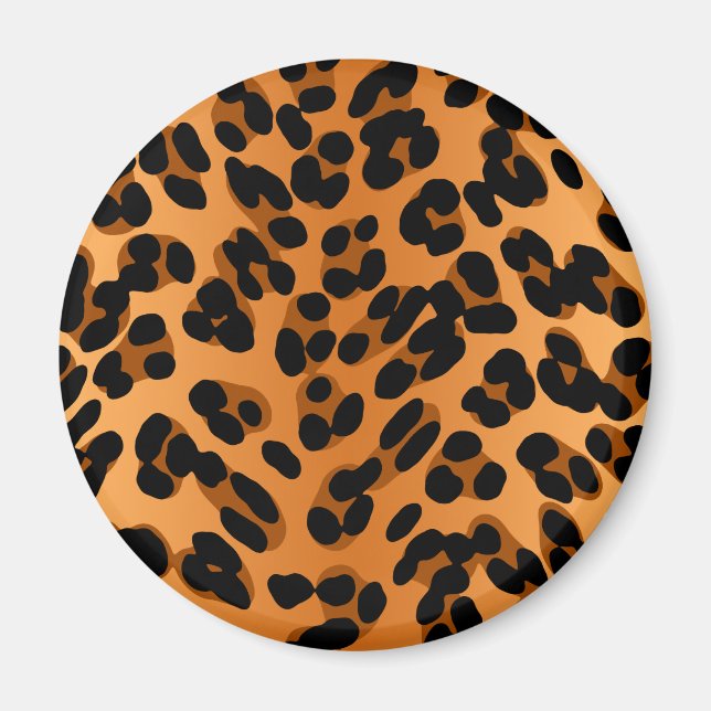 Íman Impressão Leopardo (Frente)