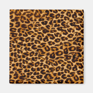 Íman Impressão leopardo, impressão de guepardas, rosa,