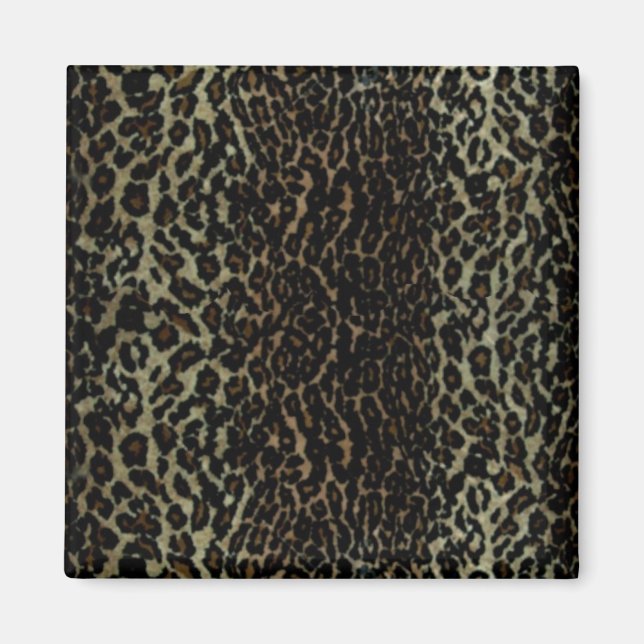 Íman impressão-leopardo, Magnets (Frente)