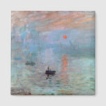 Íman Impressão, Sunrise, Claude Monet, 1872<br><div class="desc">Oscar-Claude Monet (14 de novembro de 1840 - 5 de dezembro de 1926) era pintor francês, fundador da pintura impressionista francesa e o praticante mais consistente e prolífico da filosofia do movimento de expressar as suas percepções antes da natureza, especialmente quando aplicada à pintura da paisagem aérea. O termo "Impressionismo"...</div>