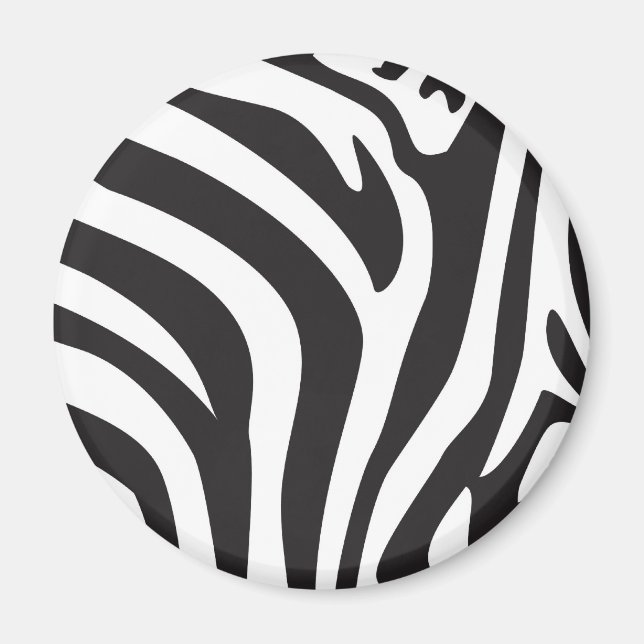 Íman Impressão Zebra (Frente)
