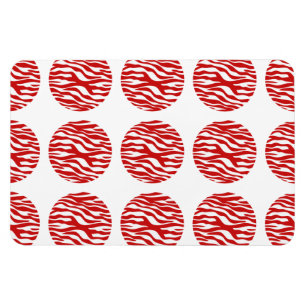 Íman Impressão Zebra Bolinhas Premium Magnet