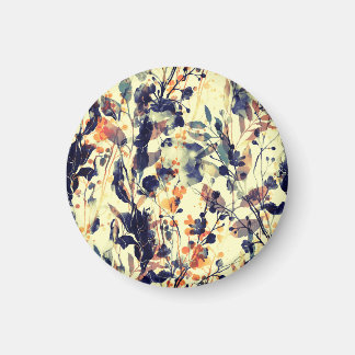 Íman Impressões da Natureza: Floral Deixa Sem Fio.