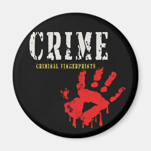 Íman impressões digitais criminais Magnet