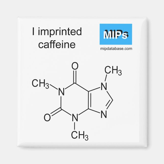 Íman Imprimi o ímã de cafeína (Frente)