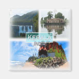 Íman IN0034 Asia, India Kerala, geladeira